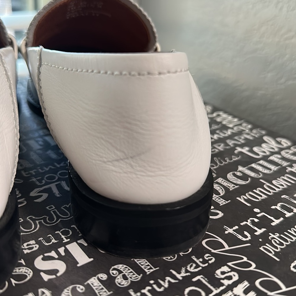 Coach Putnam loafer in white leather size 5.5 - Picture 5 of 8